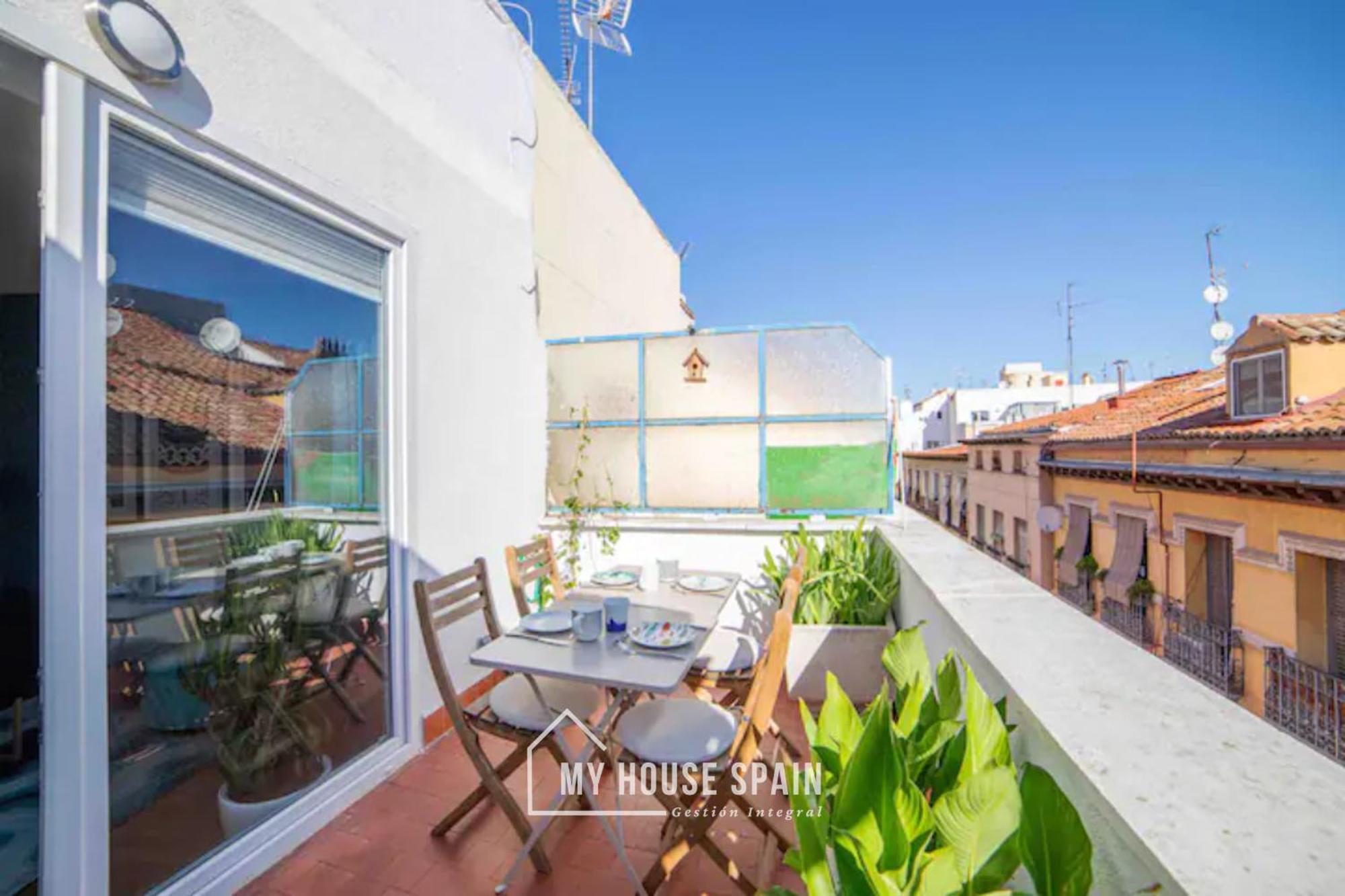 Myhousespain - Modern Penthouse Close To Gran Via - Big Terrace Madrid Extérieur photo